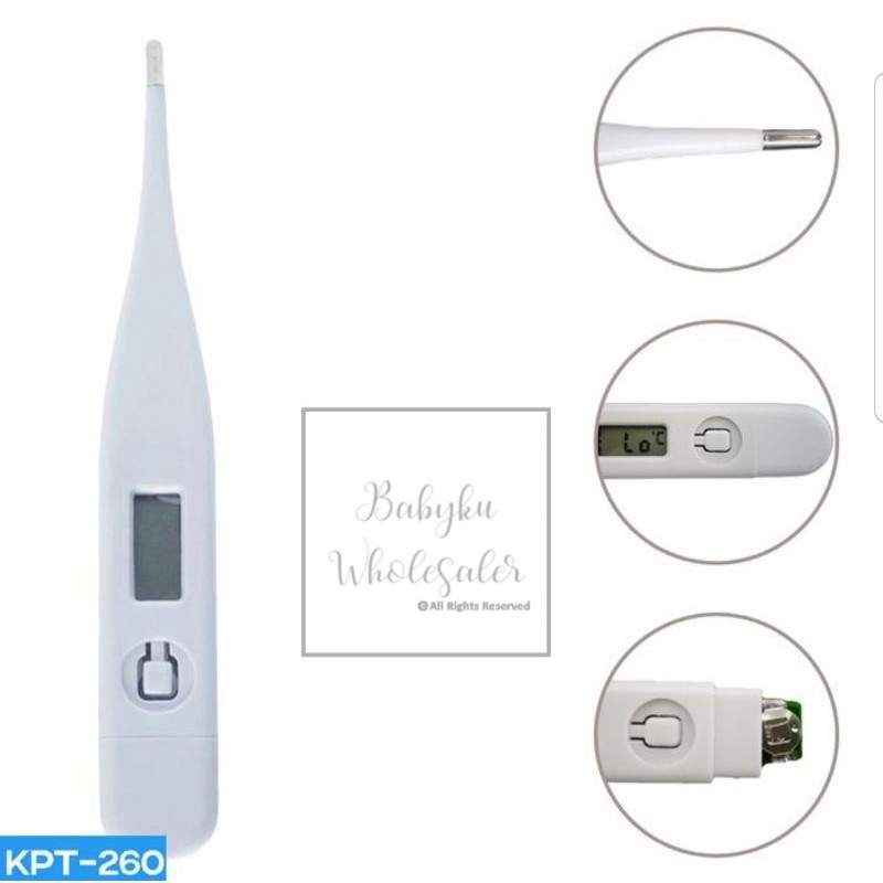 Termometer digital thermometer pengukur suhu badan anak bayi