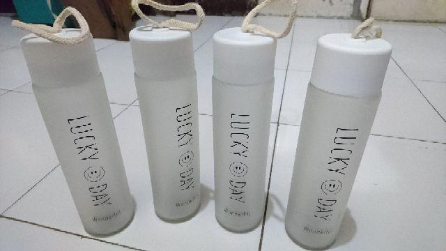 Botc 6001 Botol Minum Bottle Lucky Kaca Premium Murah Bagus Tahan Panas Gelas Thermos