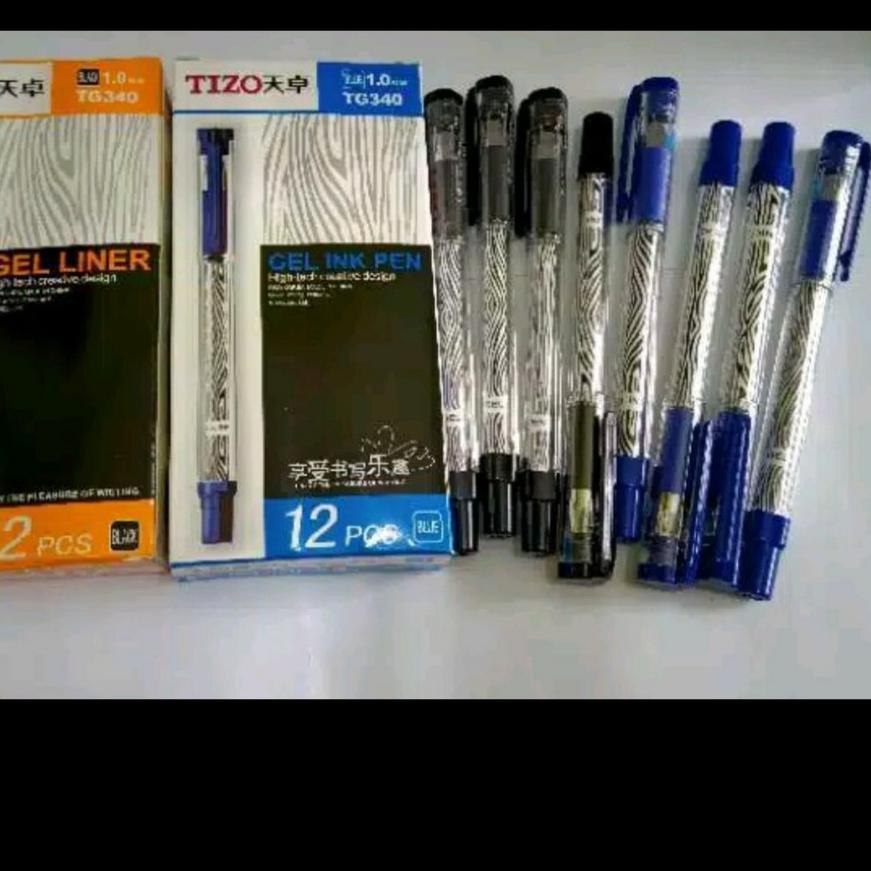 

✨PROMO 1 Lusin/ 12 Pcs Gel Pen tizo tg 340 1.0mm Pulpen Tizo Tg 340 Pulpen Gel Tizo Gel Ink Pen Tizo Tg-340 produck terbaik