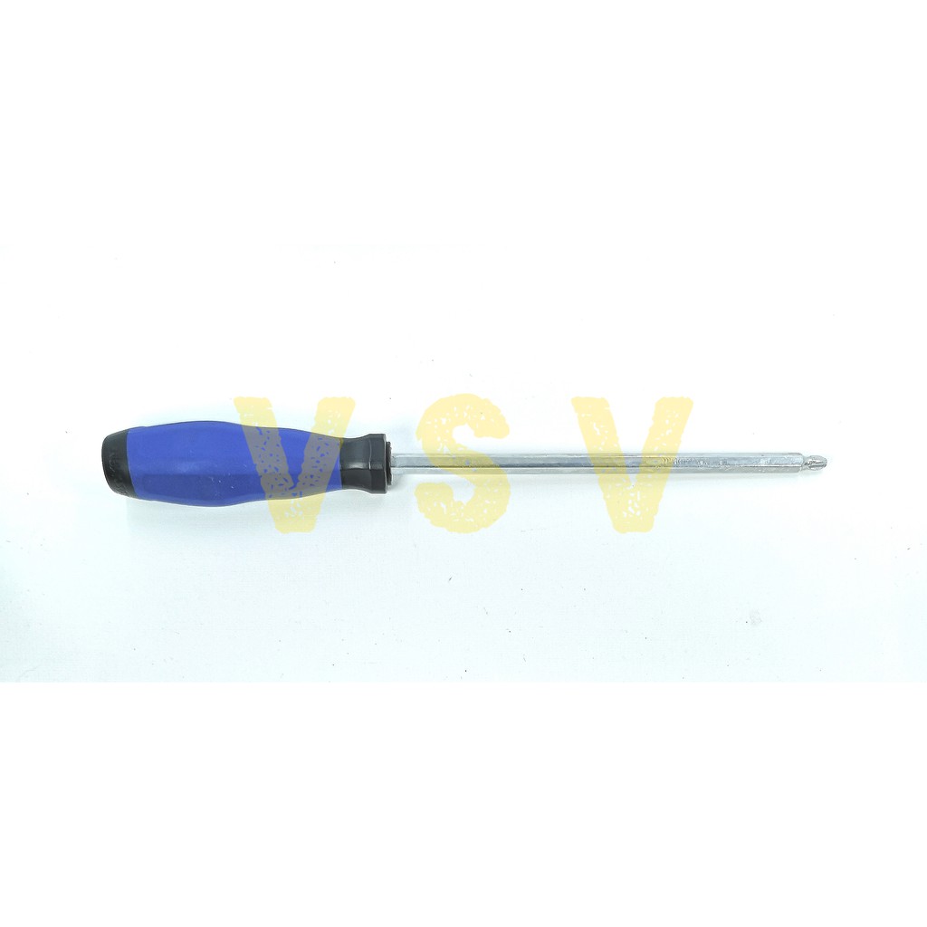 GESTAR Non Slip screwdriver (+)8x200mm Obeng gagang karet Obeng plus