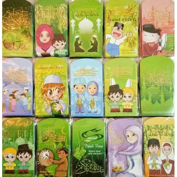 

Produk Unggulan Amplop Lebaran Idul Fitri Ukuran Kecil S Import 1 Pak - 10 Lembar