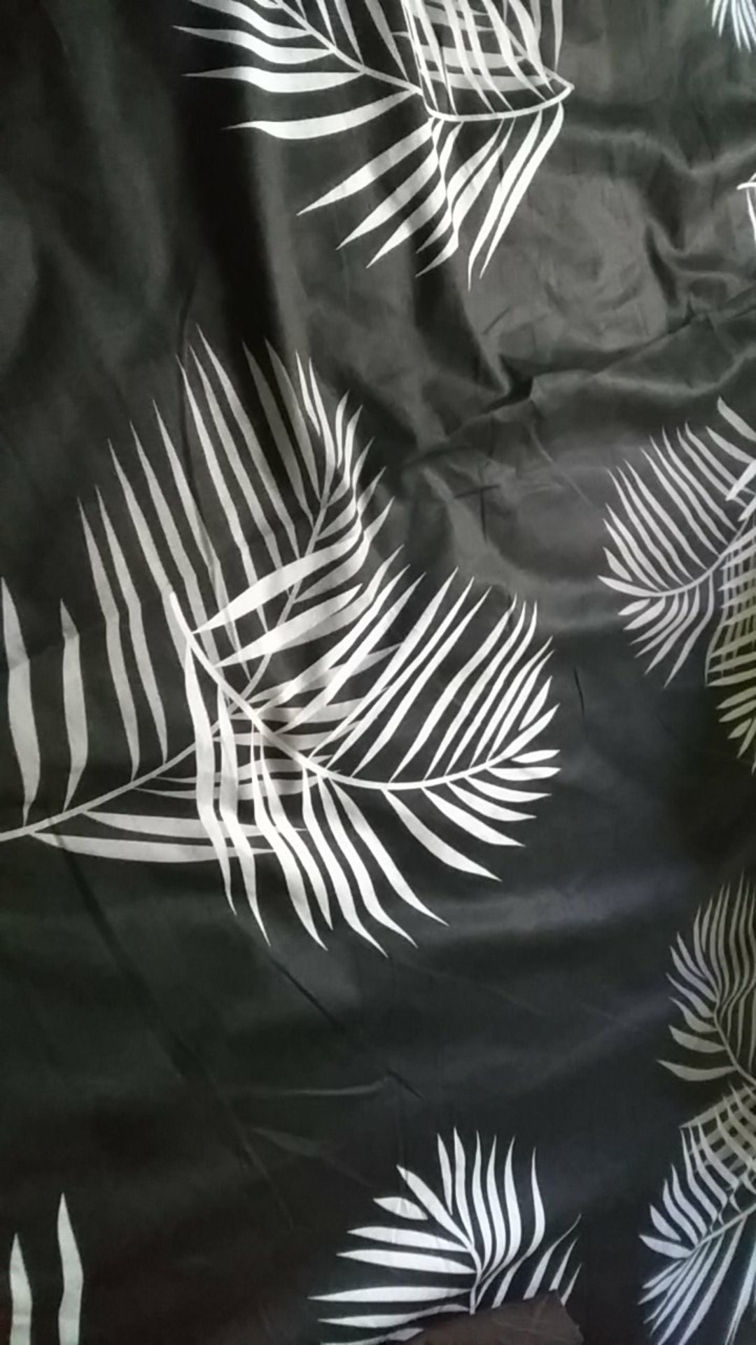 Bed Cover Set Motif Monstera Katun Lokal Star Ukuran King Size Queen Dan Single