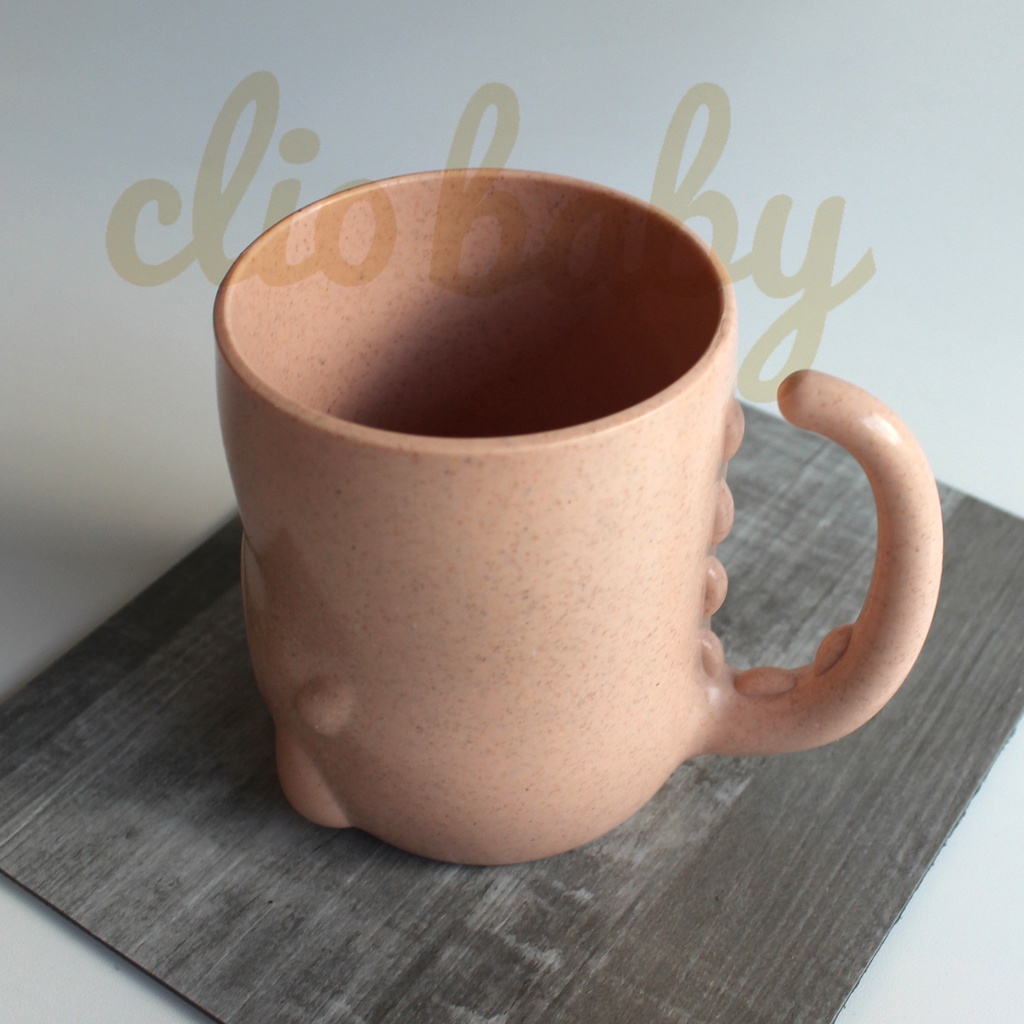 SET Tempat makan anak gambar Dino Pink Perlengkapan makan anak lucu SET tableware anak murah dan lucu