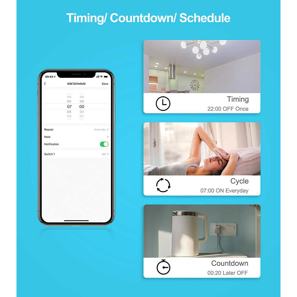 GIRIER TUYA Mini Smart WiFi Switch 2 Way Control Module - AP-SMT1CH