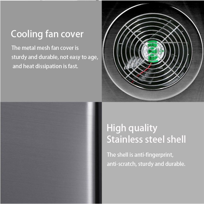 Mesin Pembuat Es Batu Ice Cube Maker Machine Hicon HZB-20F 25Kg 24 Jam