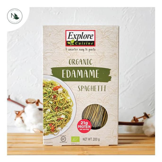 

Terlaris# Explore Cuisine Organic Edamame Spaghetti 200Gr