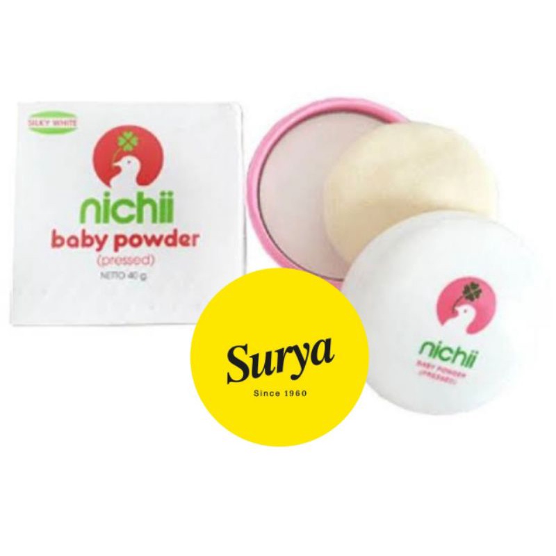 Bedak Nichi Baby Powder Pressed 40GR