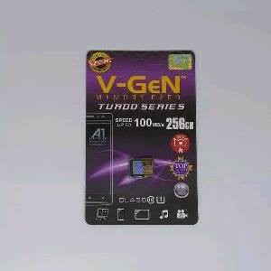 Memory Card Micro SD V-Gen Turbo 256gb Original