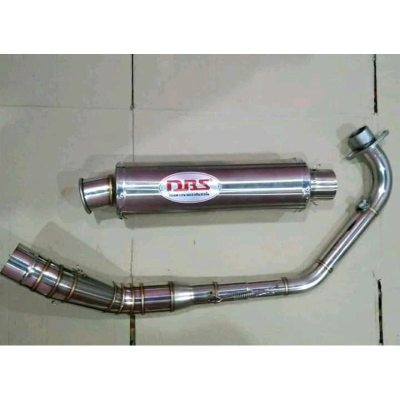 knalpot racing DBS bulat cincin for motor sonic satria fu injeksi cb150r new r15