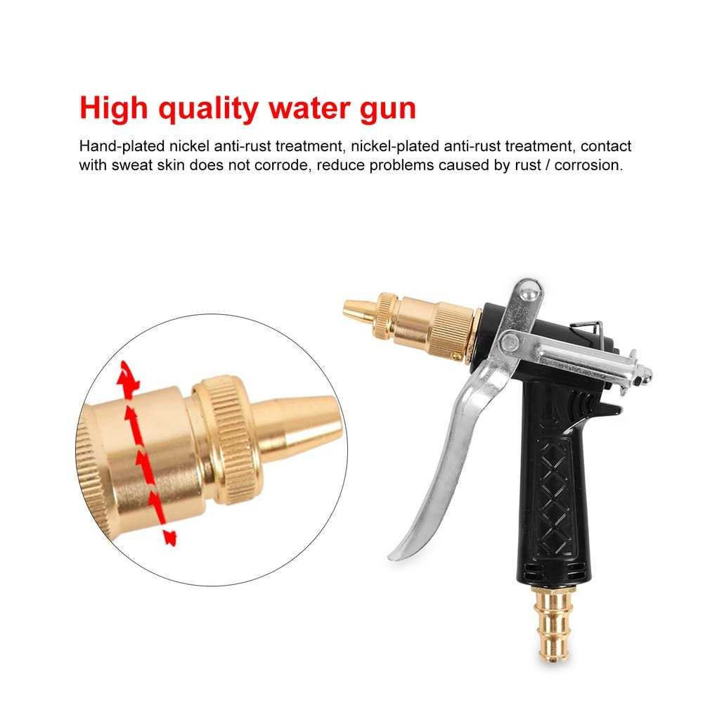 Semprotan Air Steam Cuci Mobil Copper Plating Water Gun PAGODA- GYQ7