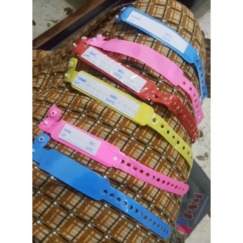 ID Band Adult Blue / Gelang Identitas Pasien Dewasa Biru - Cosmo