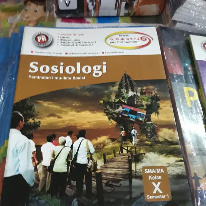 Buku Sekolah - Pr Sosiologi Kelas X Semester 1