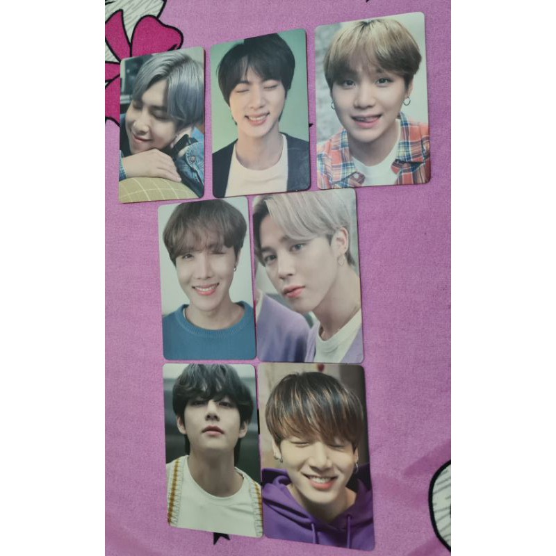 Official photocard Samsung galaxy S20+ BTS edition