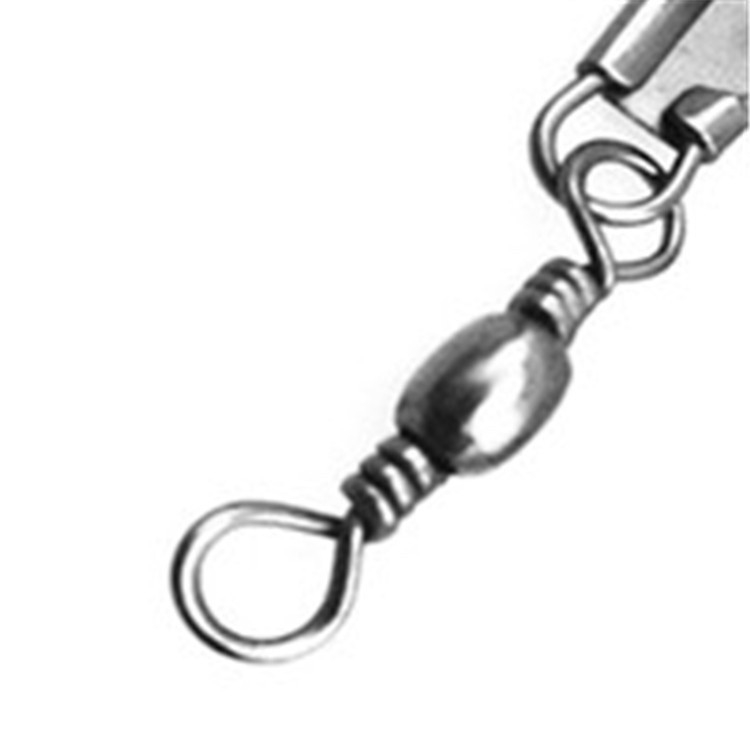 30pcs Ring Konektor Benang Pancing Bahan Stainless Steel