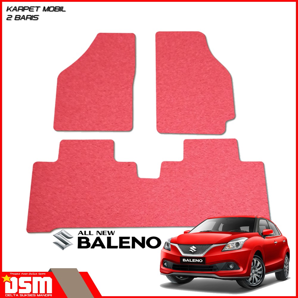 Karpet Mobil Suzuki All New Baleno Hatchback - 2 Baris / Karpet Mie All New Baleno