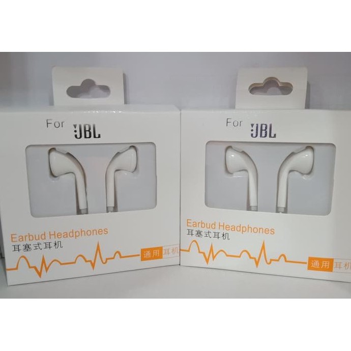 Earphone Handsfree Headset ORI OEM Mega Bass Handset non karet