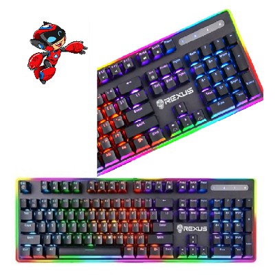 Rexus MX10 Keyboard Gaming Mechanical Rexus Legionare RGB