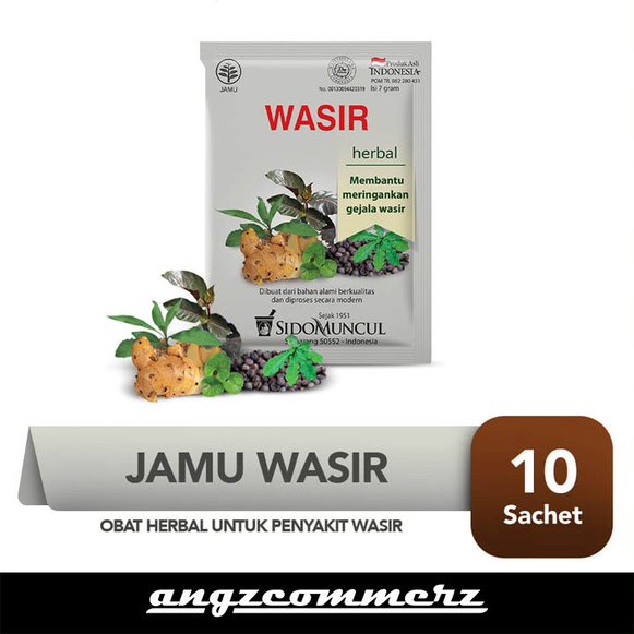 

Sidomuncul Wasir 10 Sachet