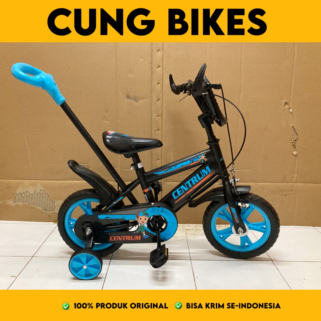 Sepeda Anak BMX Ukuran 12 Inch CENTRUM CT 8805 2 Eva stir dorongan