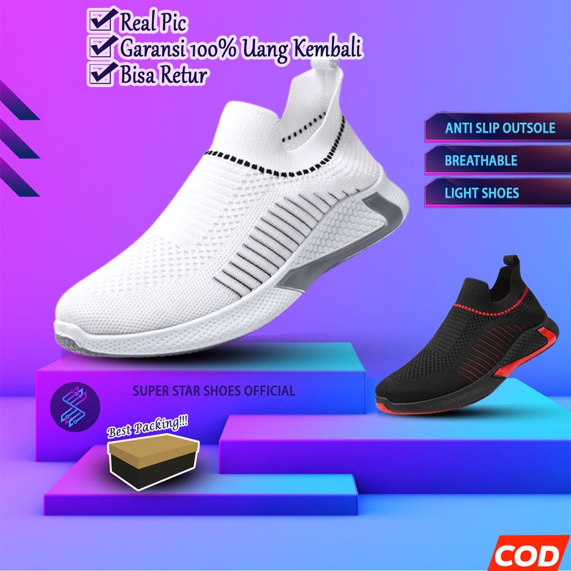 Sepatu Sneakers Pria / Sepatu Pria / Sneakers YZ SISIR Import / Spatu Sapatu Shoes Snekers Kets Pria