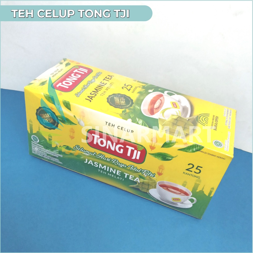 

TEH TONG TJI JASMINE TEA CELUP KOTAK ISI 25