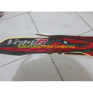 Stiker/Stripping Body Vega R New 2008 Merah Batik/Maroon