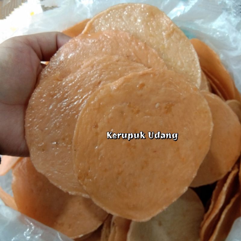 

Kerupuk Udang Pontianak / Krupuk Udang Asli / Prawn Crackers / Shrimp Crackers / Oleh oleh Khas Pontianak / Makanan Khas Kalbar