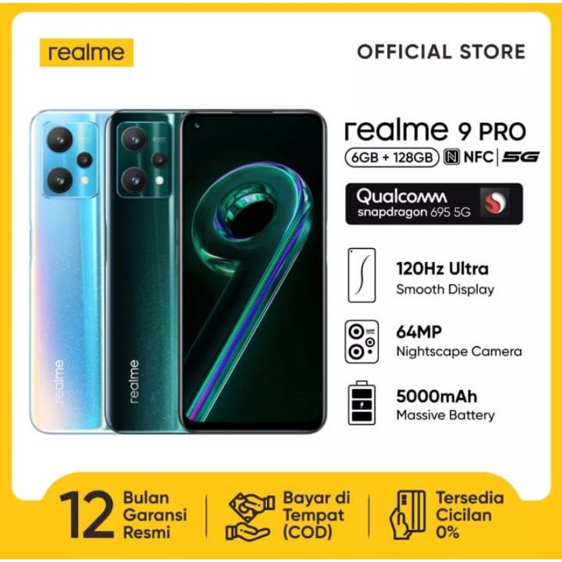 Realme 9 Pro 6/128gb new