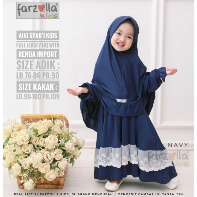Aini Syar'i Kids by Farzola Kids