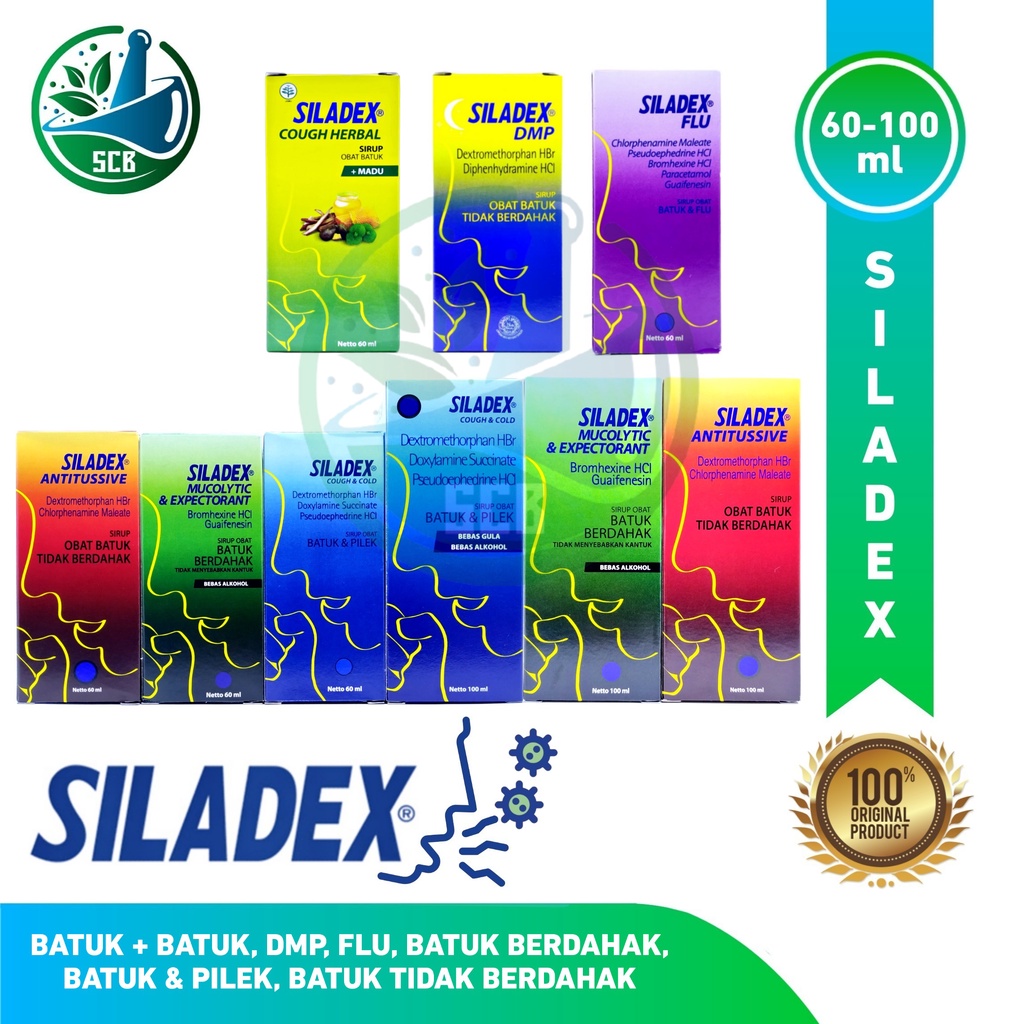Siladex Sirup - Obat Batuk Pilek Berdahak Varian