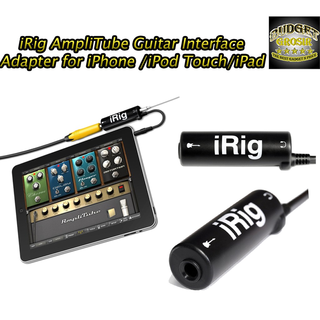 iRig AmpliTube Guitar Interface  untuk iOS iPhone iPad