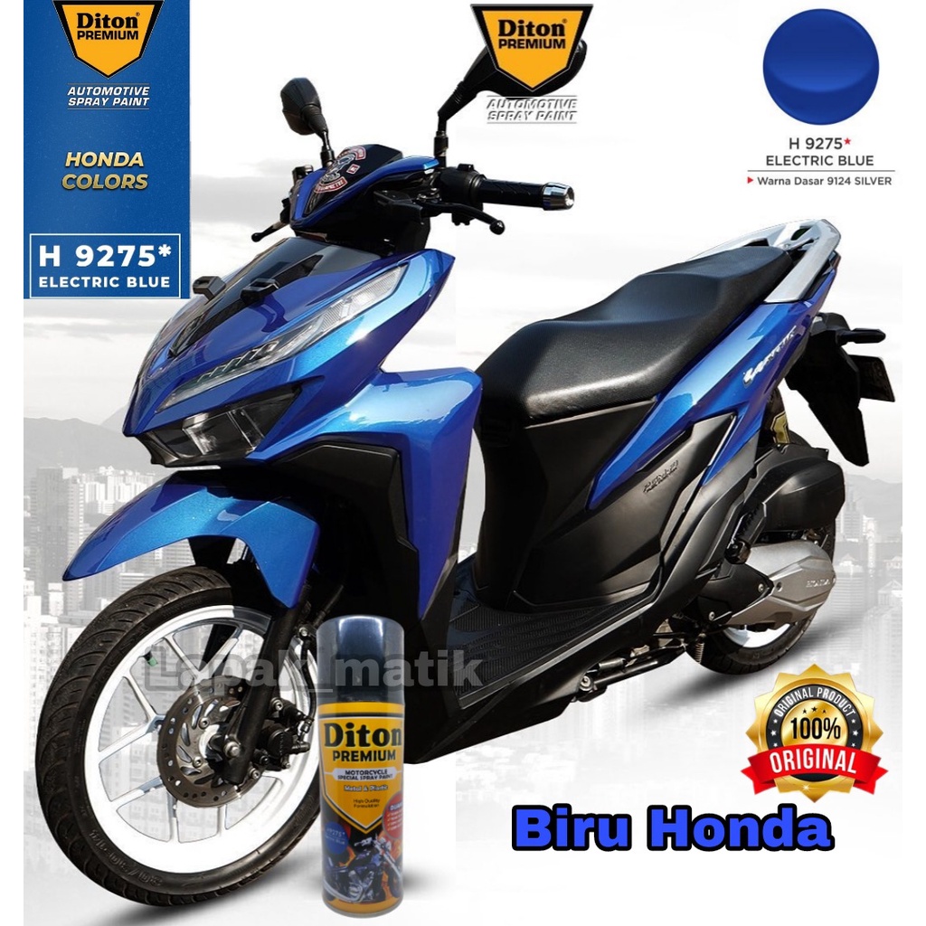 Pilok DITON PREMIUM BIRU METALIK ELECTRIC BLUE H9275 400ml