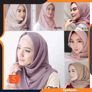 Kerudung Bella Square / bella square Part 1 Hijab Voal ...