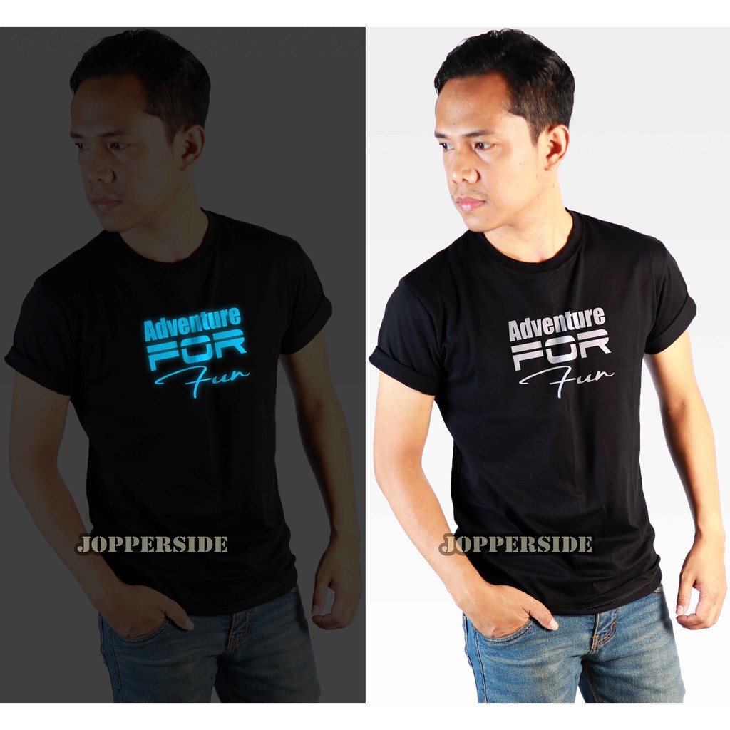 JOPPERSIDE TSHIRT KAOS DISTRO MTMA MY TRIP MY ADVENTURE TRAVEL GLOW IN THE DARK PRIA TS66 GID