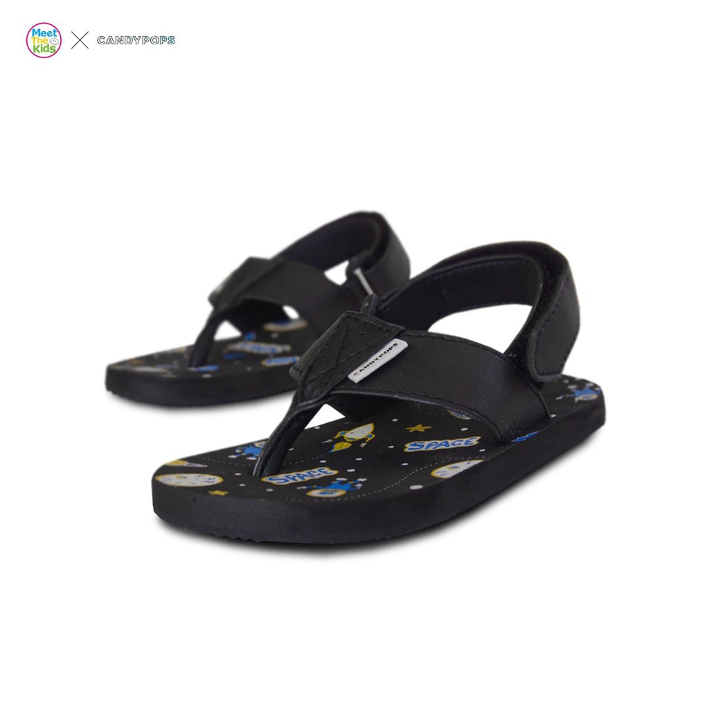 CANDYPOPS Sepatu Sandal Jepit Anak Altin Space