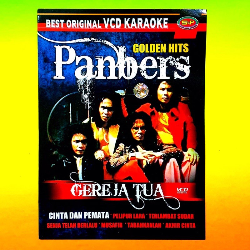 Kaset Video Lagu Original Karaoke Lagu Golden Hits Panbers Gereja Tua