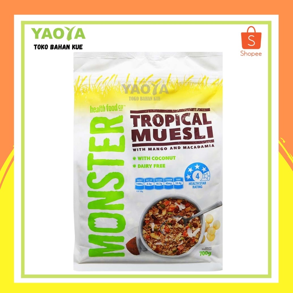

MONSTER TROPICAL MUESLI 700G