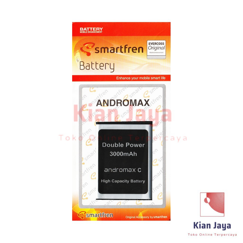 Baterai Hp Smartfren Andromax C / Li37142C / AD686G Original Batre Batrai Battery Double Power