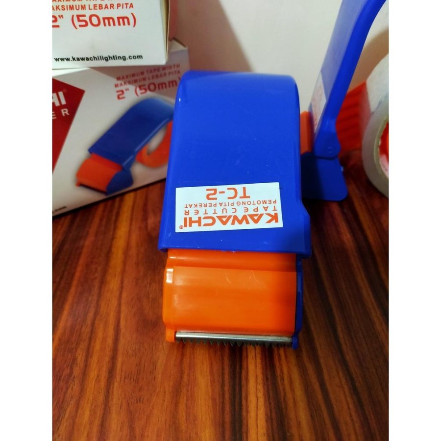 Alat Packing Tape Cutter Kawachi TC-02 Tape Dispenser Pemotong Lakban