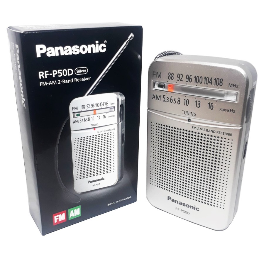 Radio Panasonic RF-P50D Pocket Radio AM-FM