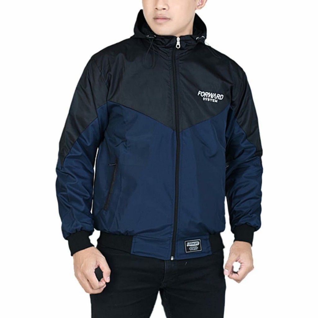 Jaket parasut pria winbreaker original forward