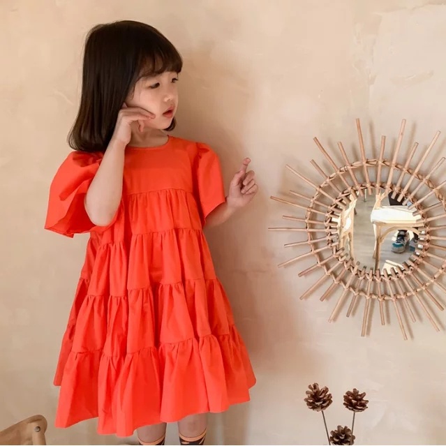 BEFAST - ZTL OOTD Dress Anak ARICA / DRESS ANAK EIKO / Dress Anak perempuan / Pakaian Anak-Anak Perempuan / Outfit Anak Ala Korean style / Dress Casual Anak / Model Terbaru / Dress Polos Lengan Pendek