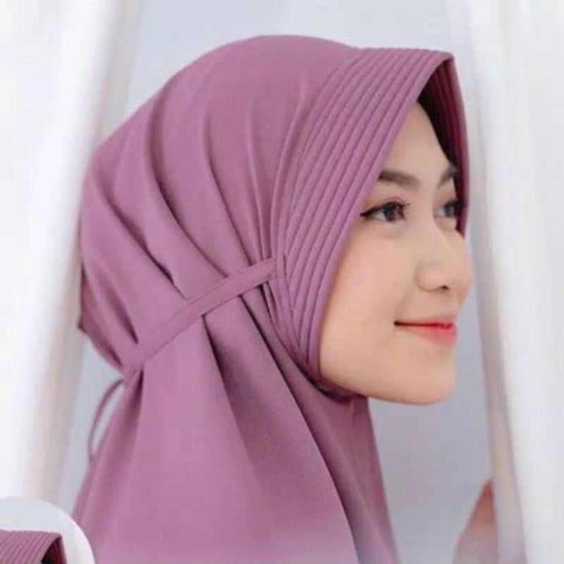 bergo/hijab/kerudung Maryam pet l