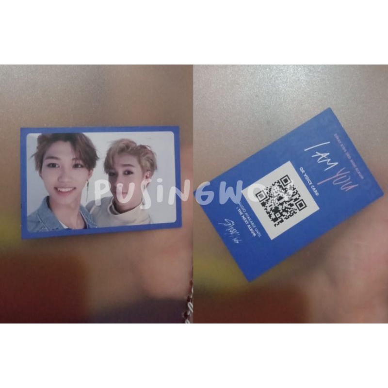 Photocard PC Stray Kids I Am You IAY IMY Unit Chanlix Bang Chan Felix