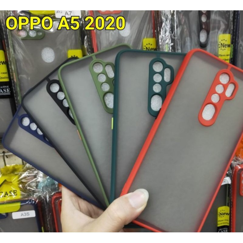 SOFTCASE OPPO F9/A5S/A7/A12/A5 2020/A9 2020/A92/A52/A72 dove