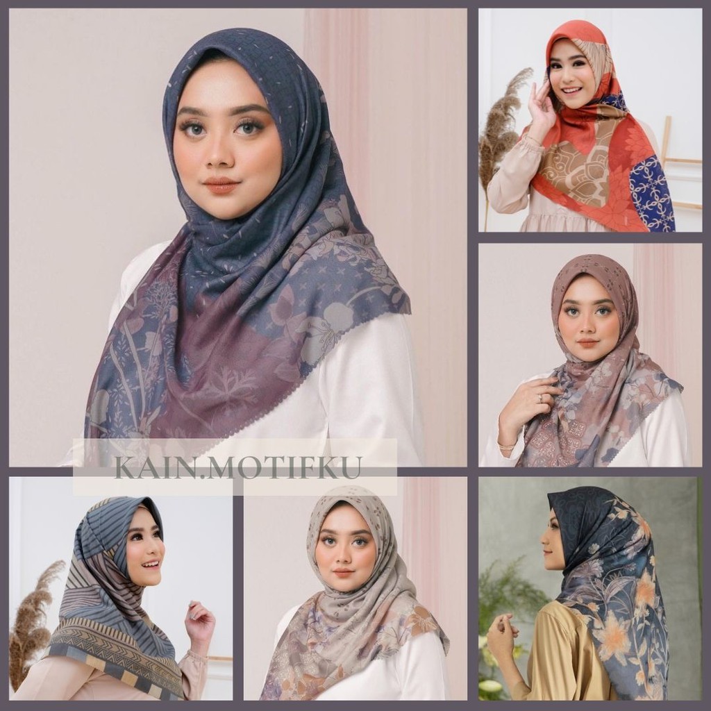 JILBAB MOTIF HIJAB SEGIEMPAT VOAL MOTIF PREMIUM JILBAB PRINT LASERCUT KERUDUNG