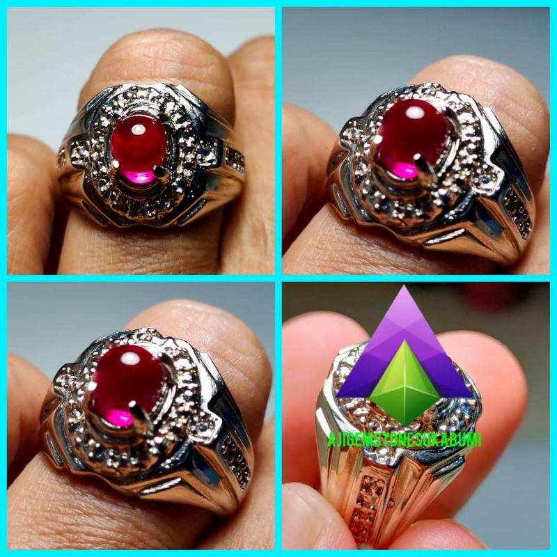 cincin batu SIM bulat asli Bangkok di ikat alfaka