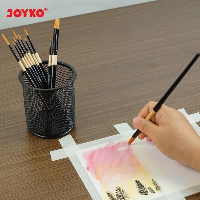 

Brush Cat Air Minyak Kuas Lukis Acrylic Joyko Br-9 Dijamin Puas