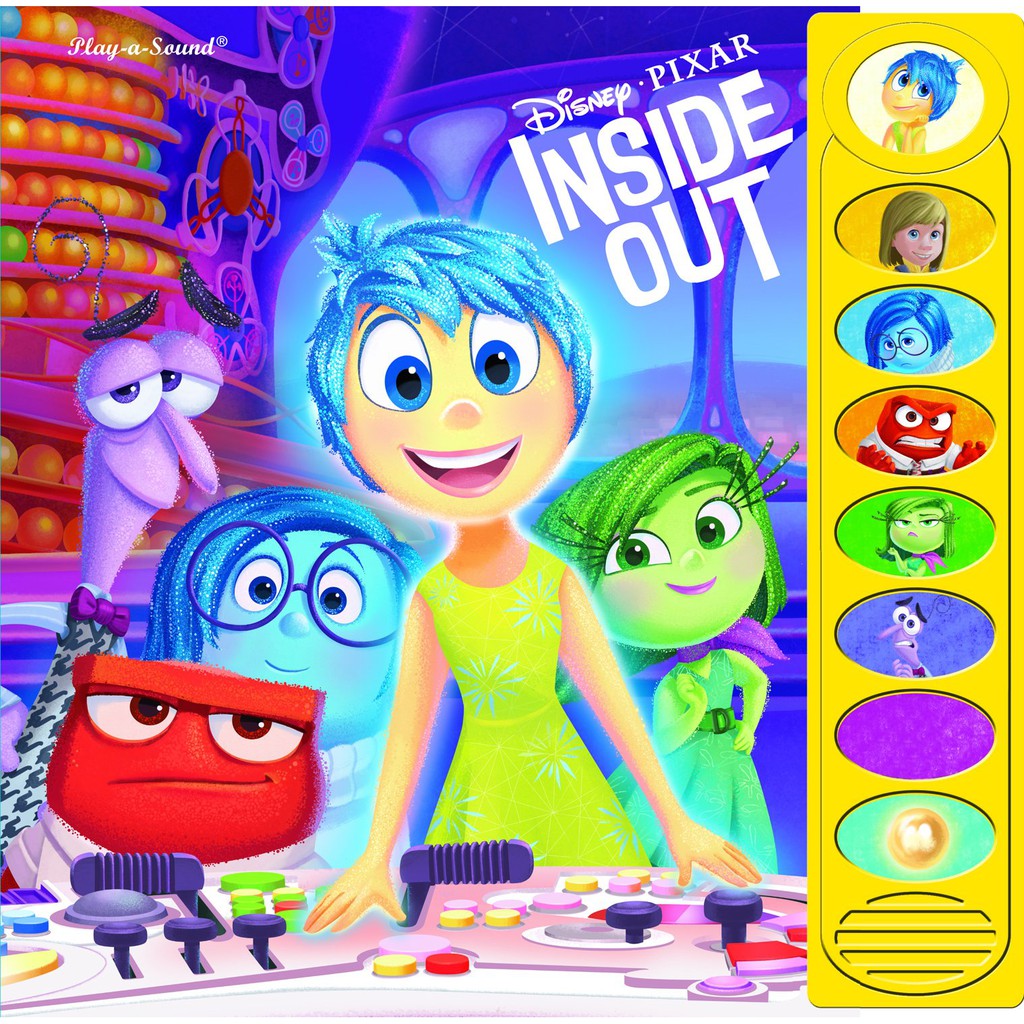 Buku Inside Out Play-A-Sound Eight Button Sound Book Hardcover Original Termurah