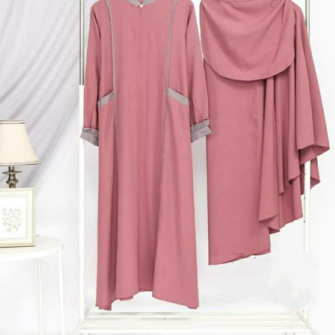 ♨ gamis anak perempuan usia remaja umur 10 11 12 13 tahun Naira syar'i Tanggung fashion muslim anak 